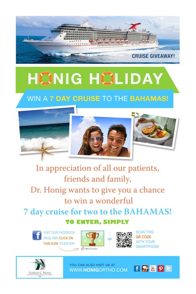 Holiday Prize Dr. Gordon C. Honig, DMD Newark Middletown DE